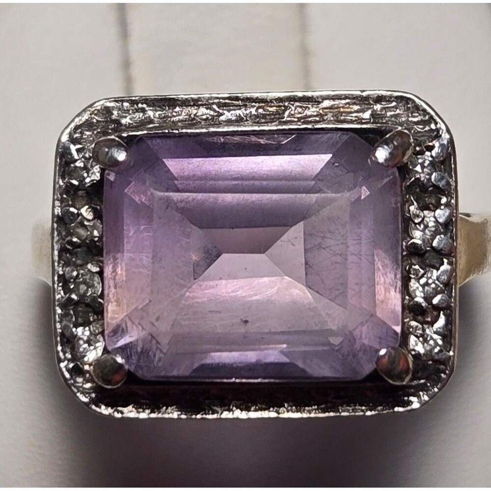 Vintage sterling silver ring sz 8